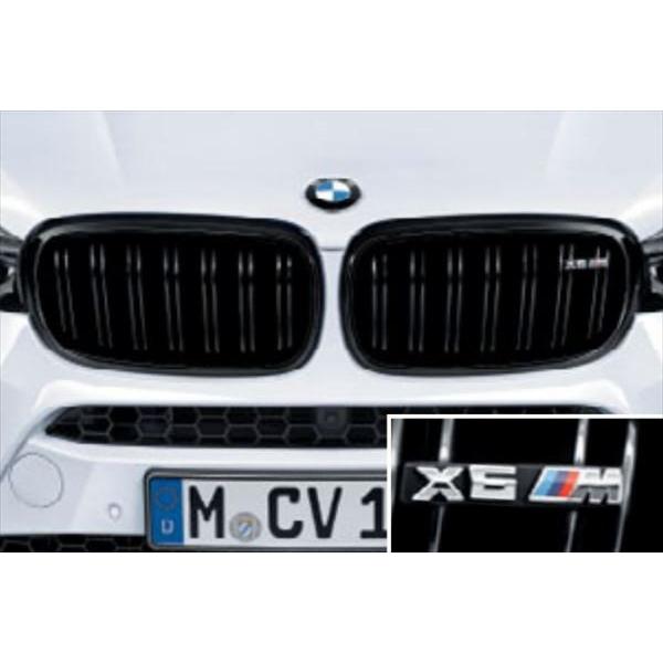 超小型PC BMW M Performance ブラック・キドニー・グリル 左右セット