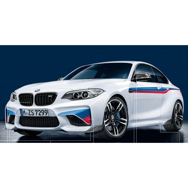 信憑 BMW純正 BMW M Performance カーボン ブラック キドニー グリル M2 コンペティション F87 送料無料 BMW純正 M2 コンペティション F87 カーボンフロントスポイラーセット M Performance F87 M2 Competition 51192449476