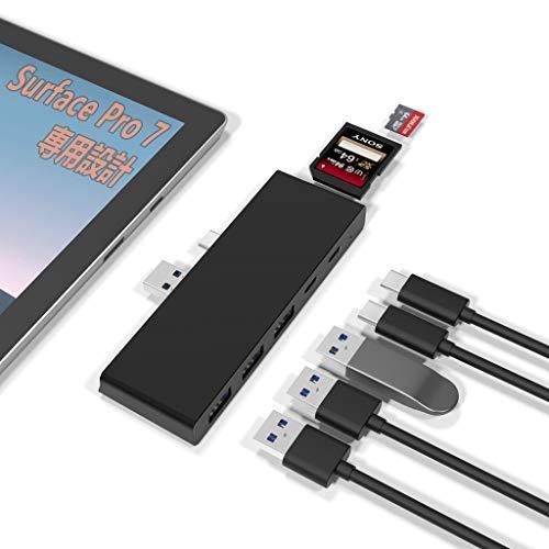 Surface Pro 7 USB 3.0 ハブ Arkidyn 最旬ダウン 60W急速充電 人気商品は PD 10Gbps全機能type-Cポート×1 高速データ転送USB