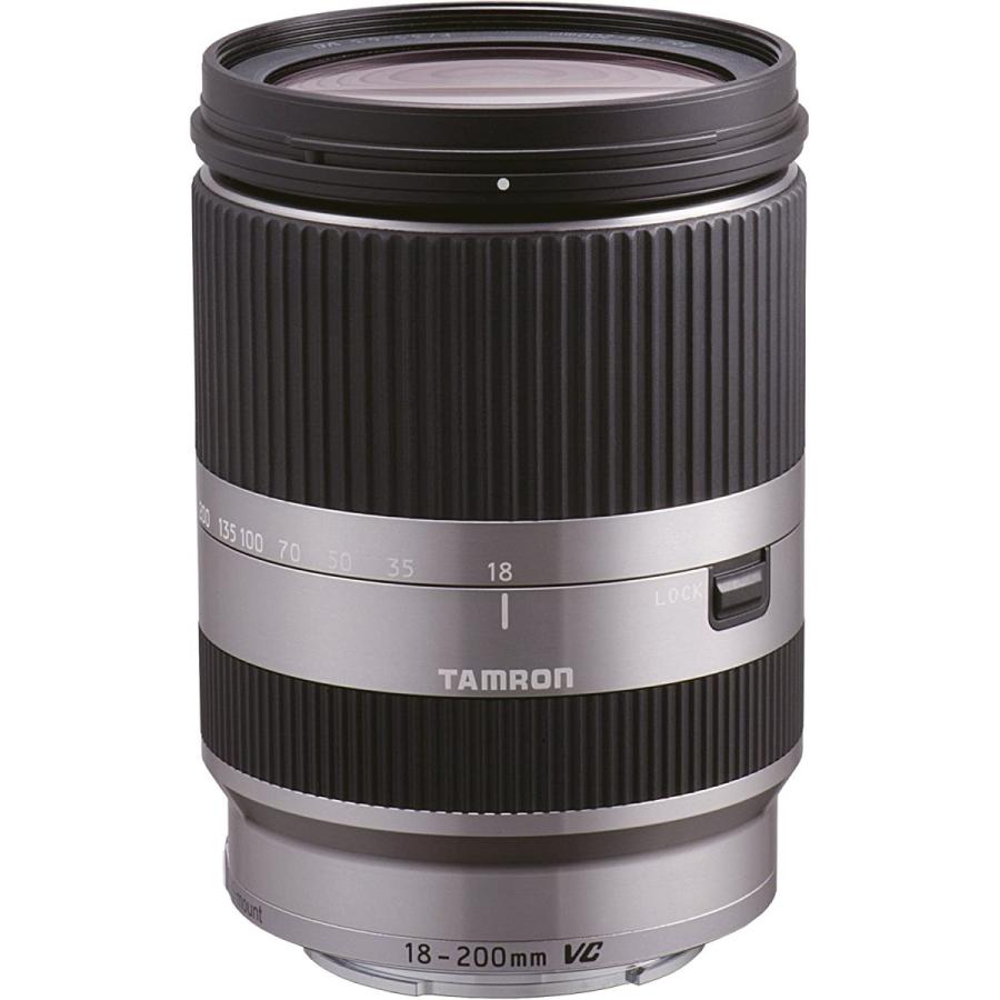 タムロン TAMRON 高倍率ズームレンズ 18-200mm F3.5-6.3 DiIII VC ソニーEマウント用 シルバー B011SE-シルバー :tamron18-200-S-sl:わたしのカメラ本舗 - 通販 - Yahoo!ショッピング ファッション通販店 タムロン 18-200mm F3.5-6.3 ソニーEマウント ズームレンズ レンズ(ズーム)