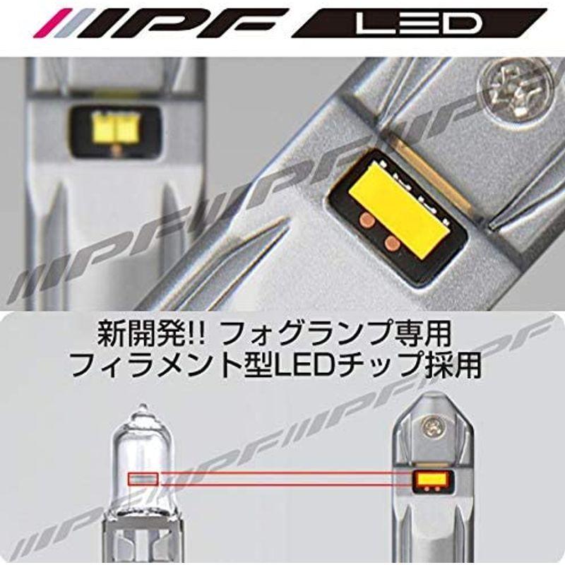 IPF フォグランプ LED H3/H3C バルブ Fシリーズ 12V/24V 兼用 6500K F131FLB 2021用品大賞受賞｜en-office｜07