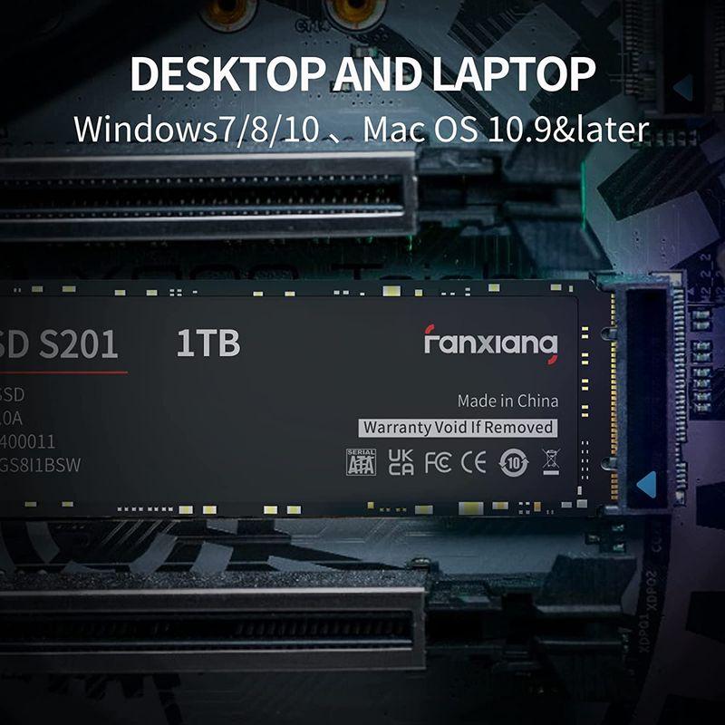 fanxiang S201 1TB M.2 SSD 2280 SATA III 6Gb/s 内蔵ソリッドステートドライブ スピードブースト｜en-office｜04