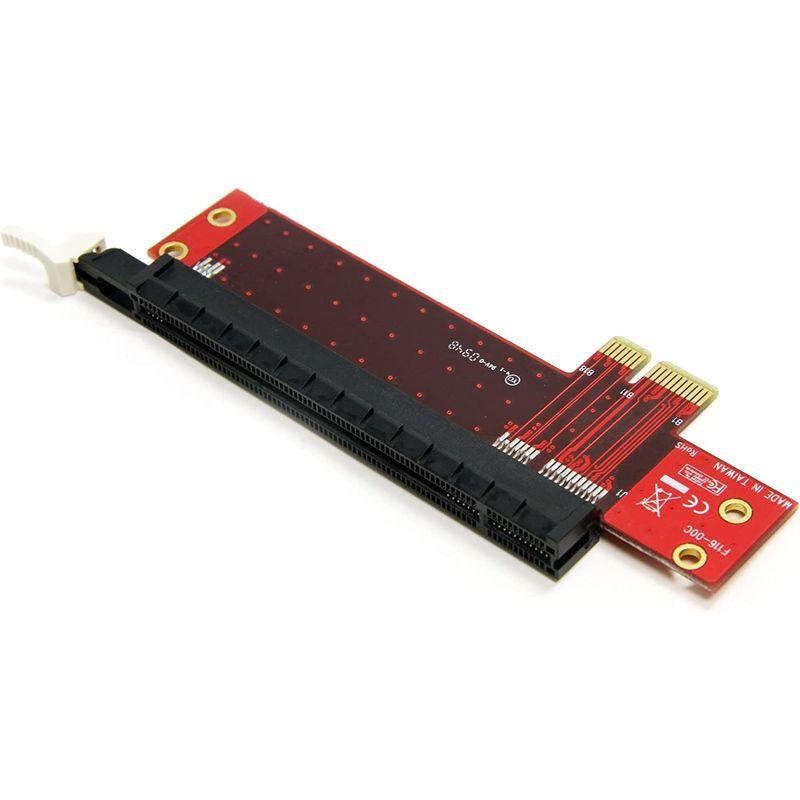 StarTech.com PCI Express x1?x16変換カード ロープロファイル用スロット拡張アダプタ(PCIe x1からx16へ｜en-office｜05