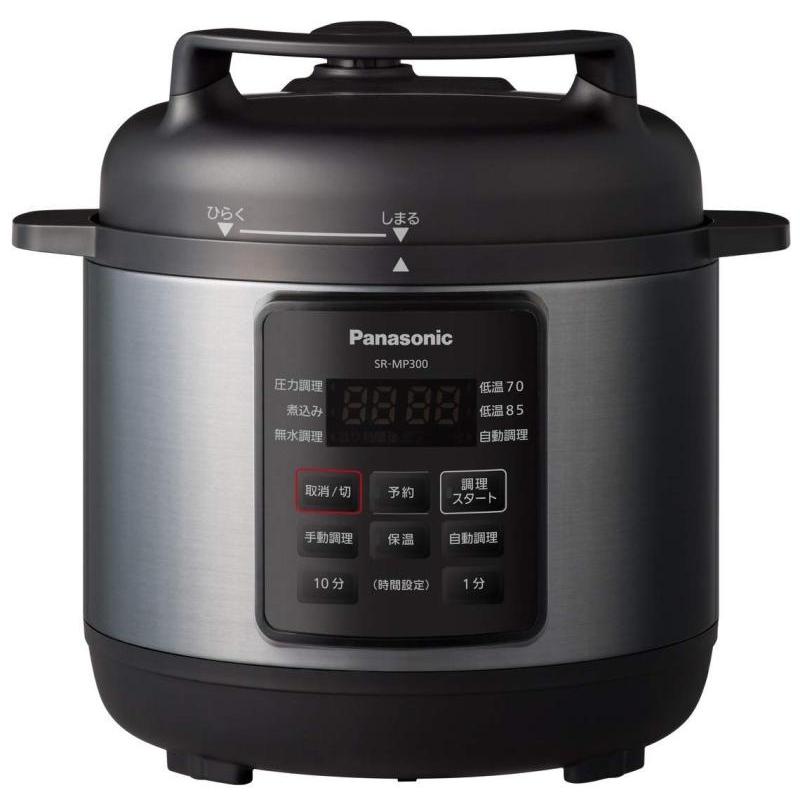 パナソニック 電気圧力鍋 3.9L 最大6人分 圧力/低温/無水/煮込/自動 