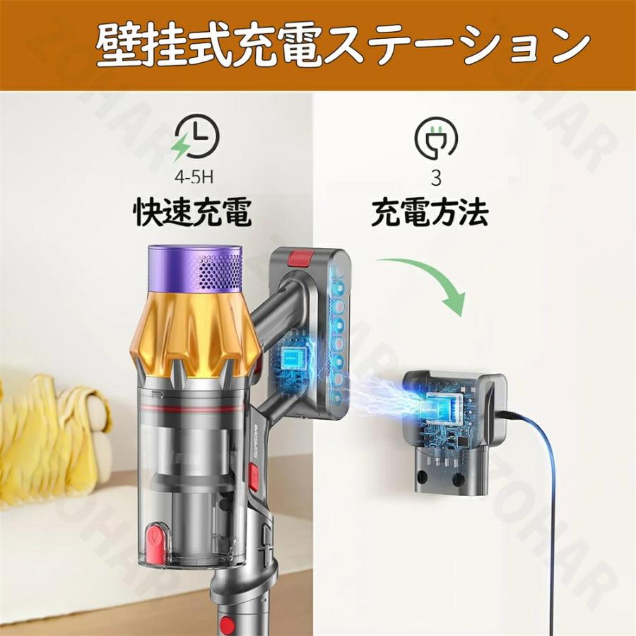 掃除機 コードレス 軽量【45000pa超強力吸引・45分連続稼働・スタンド付】 楽天市場】掃除機 コードレス ハンディ 45000pa吸引力 強力吸引 6IN1