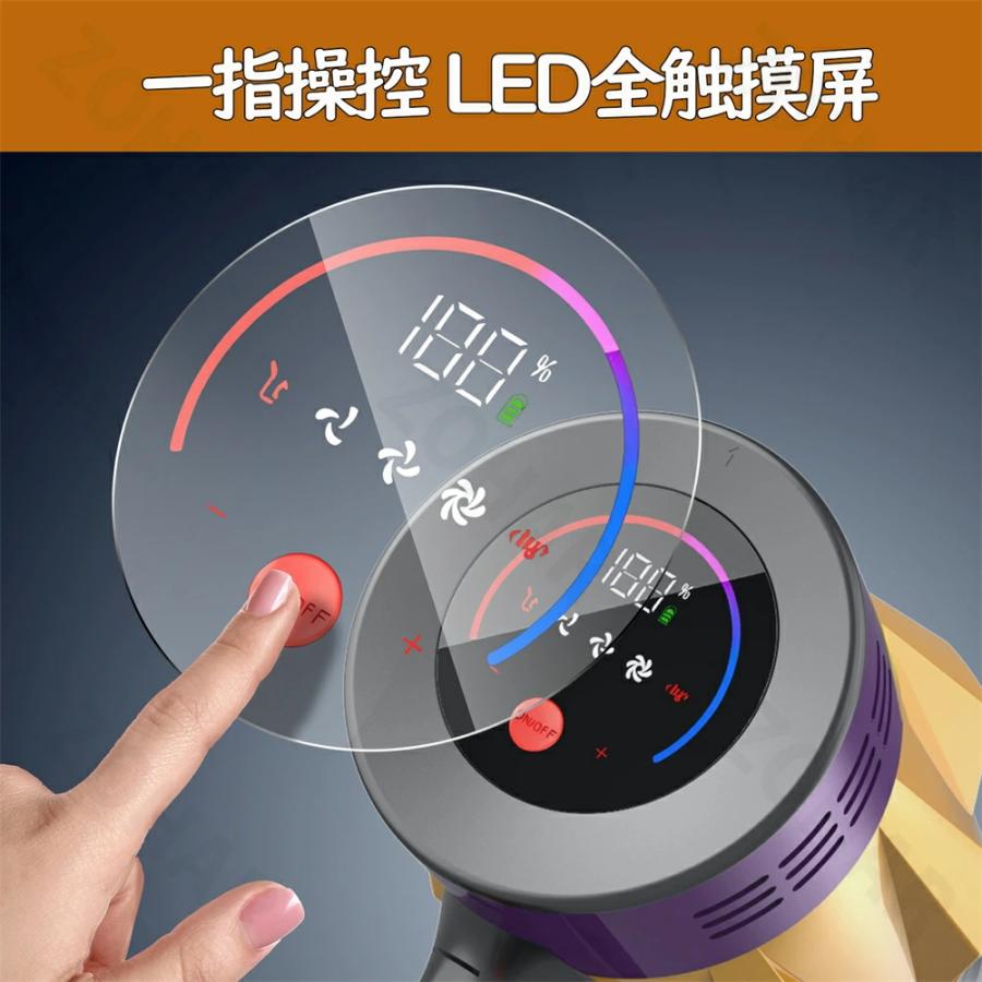 新モデル登場】掃除機 コードレス 45000pa超強力吸引 550W 60分長時間