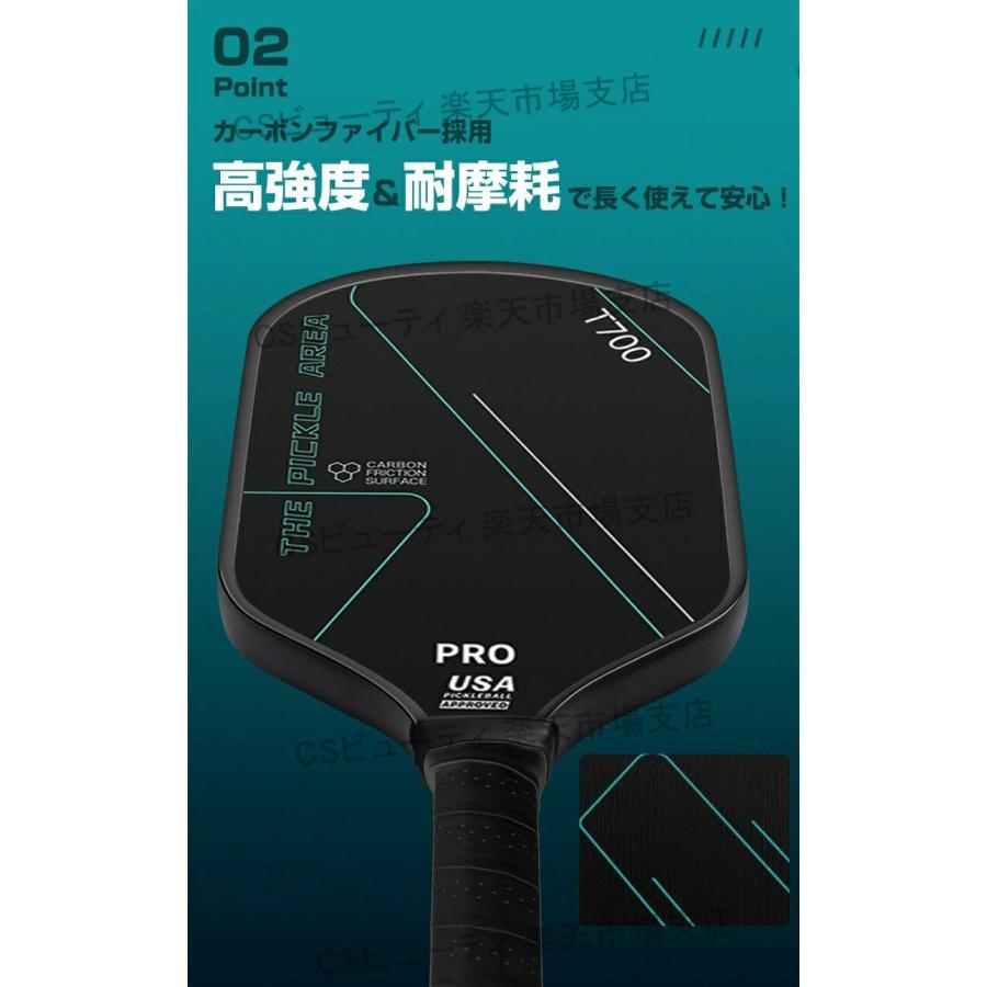 ピックルボール セット パドル 2本 ボール 4個 収納バッグ付き