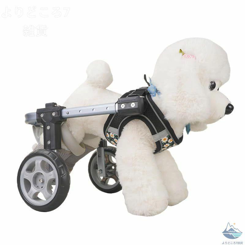 軽量二輪犬用車椅子｜中型・大型犬のリハビリケアに最適な安定設計