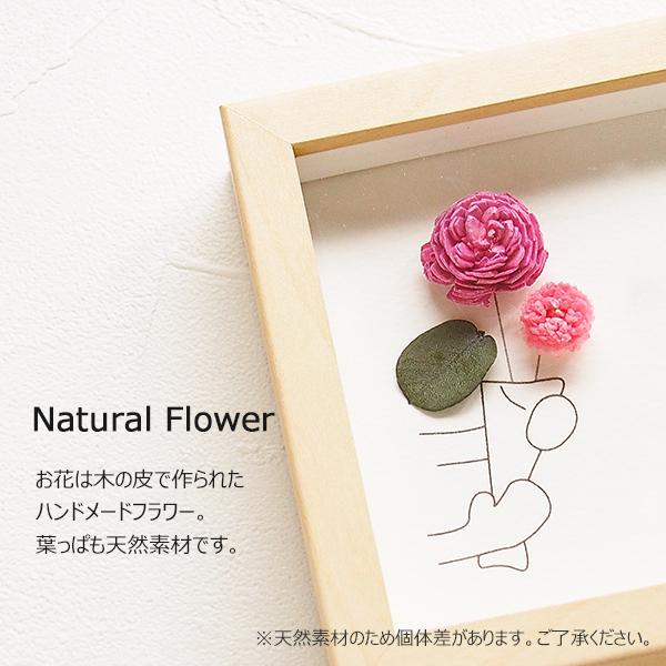 メッセージカード 誕生日 花 2本ブーケ かわいい フォトフレーム付き プチギフト 送料無料 En Tres 通販 Yahoo ショッピング