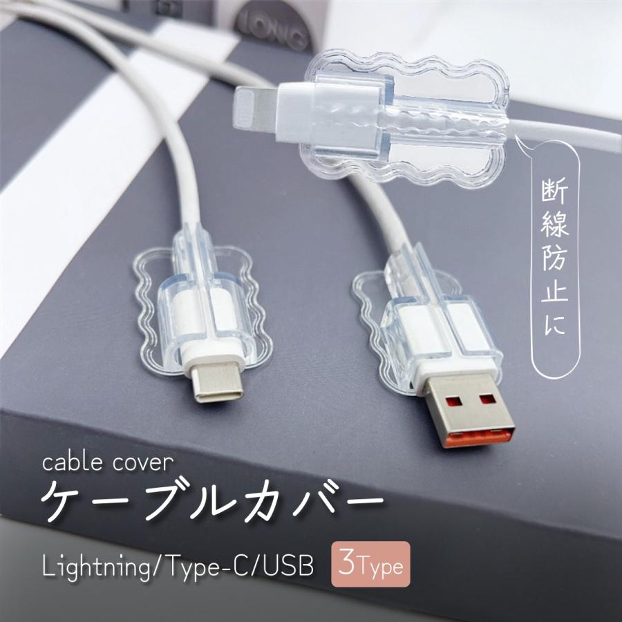 [美品] iPad pro 本体 充電ケーブル　カバー付き ケーブルバイト 充電カバー Lightning Type-C USB 充電 保護 クリップ