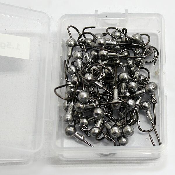 ジグヘッド 50個セット 1.5g ケース入り [P] : エナドットコム