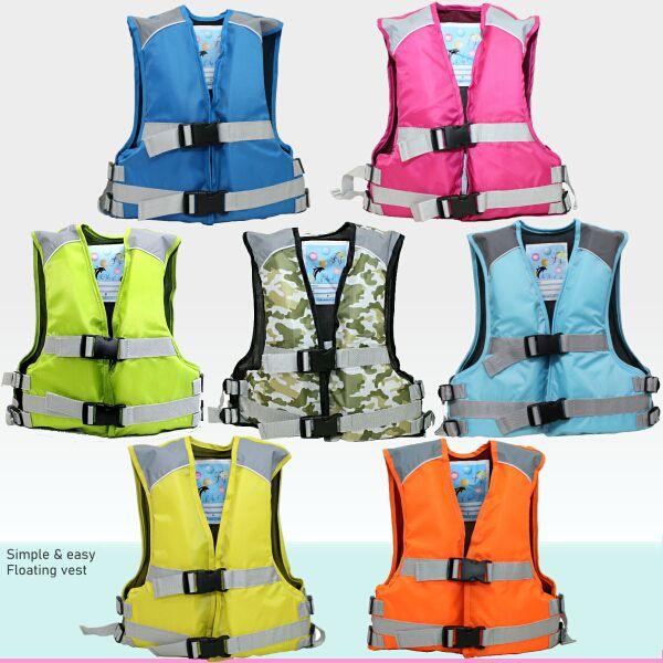子供用ライフジャケット2着セット シンプル イージー ジュニアフローティングベスト Fj6161 Ardeninstitute Com