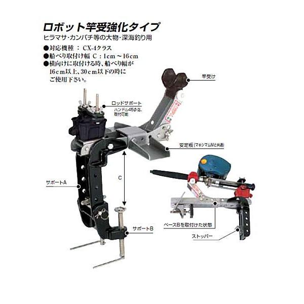 ロボット竿受強化タイプ 電動リール用 ミヤエポック(ミヤマエ) : mm105