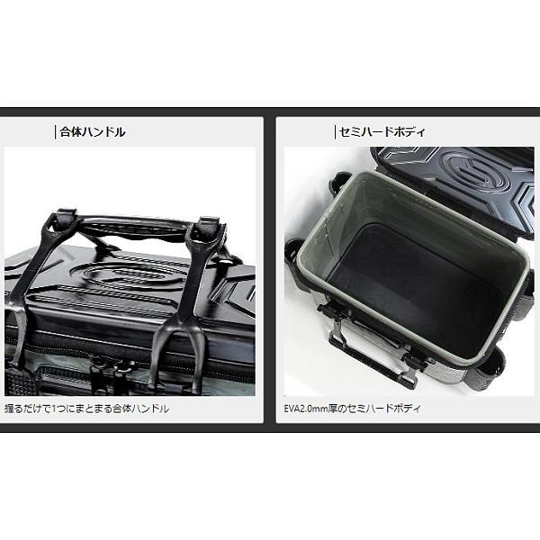 ハードバッカン 40cm ブラック ギアタンク ロッドホルダー付 ハードバッカン 40cm ブラック ギアタンク ロッドホルダー付