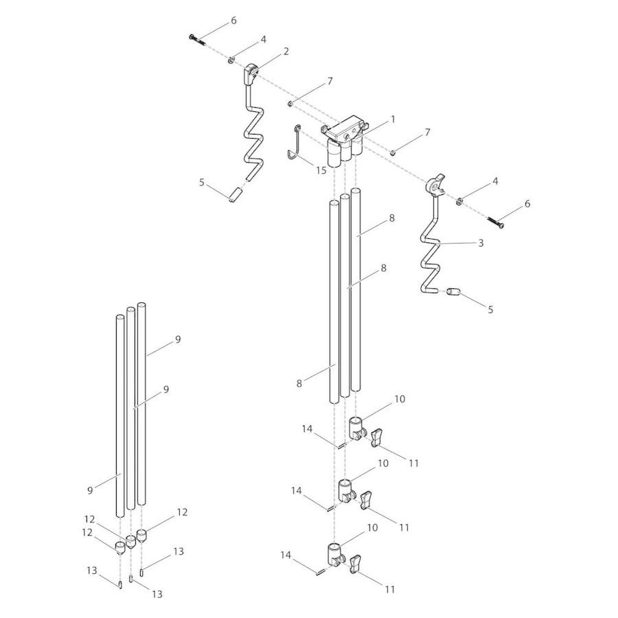 専用2脚 ハセガワ 軽量専用脚立 脚軽 ブラック 2尺: 他:RZB-06b|ホーム