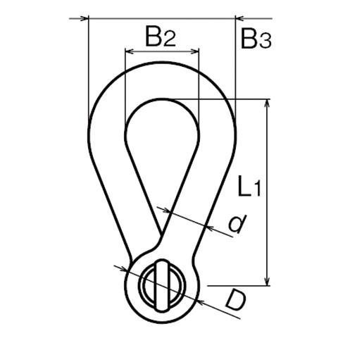 Ａsano商品です 単品】ステンレス ボルトシャックル ASANO – モノツールプラス