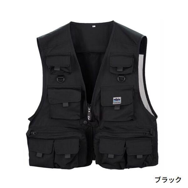 evisen フィッシングベスト ブラック free evisen フィッシングベスト ブラック フリーサイズ
