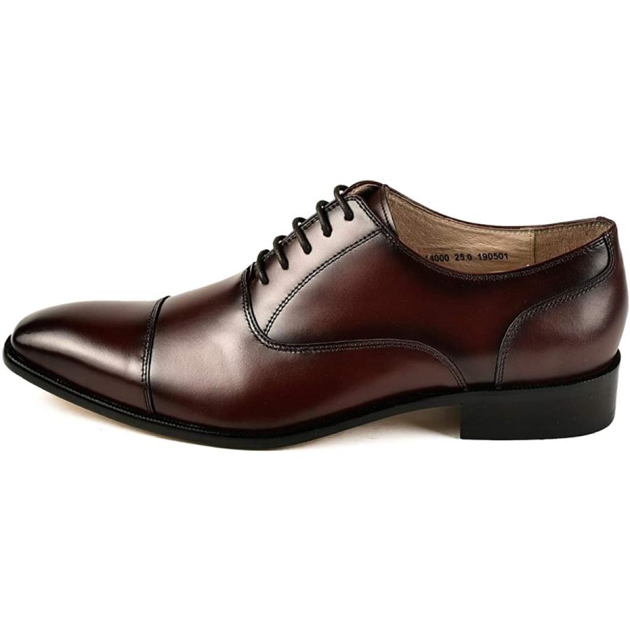 コージ製靴 Luciano Vieri 天然本革ビジネスシューズ メンズ革靴