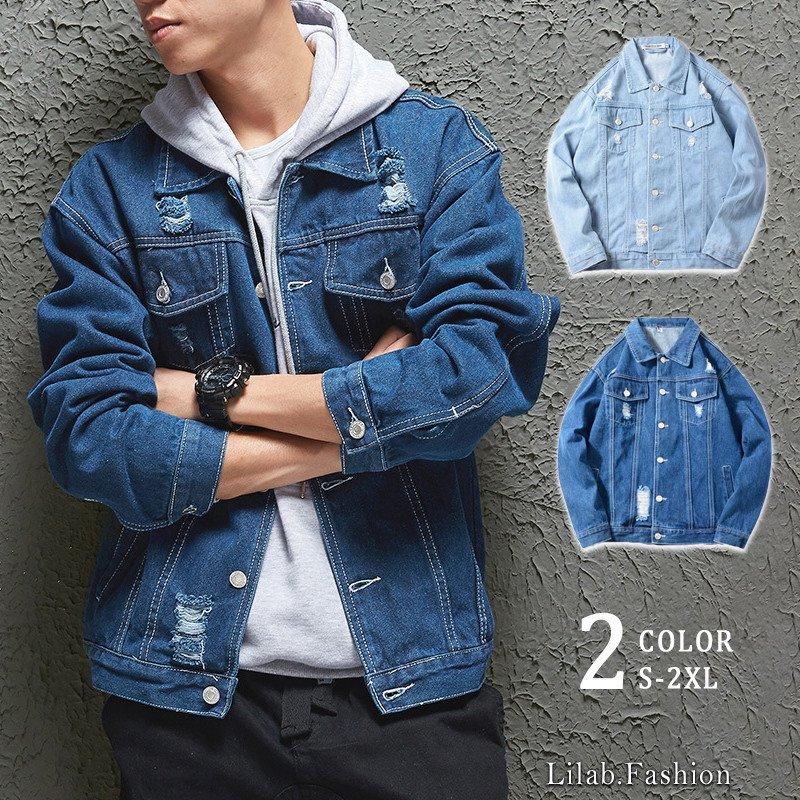 ジャケット ブルー レッド デニムジャケット メンズ ジージャン Gジャン デニム ジャケット アウター ヴィンテージ アメカジ ファッション Imccqsgeao Www Boulevardrestaurants Com
