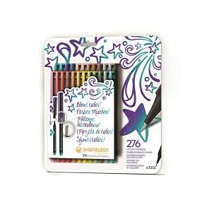 送料無料 カメレオンブレンドライター 24色セット ボールド24色 イラスト 、日記、手帳、手紙などに使用できるグラデーションペン | 