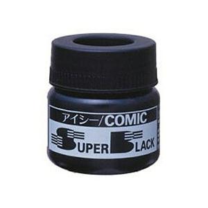 メール便不可 アイシー コミック スーパーブラック 30cc IC-SB 漫画イラスト用インク | 