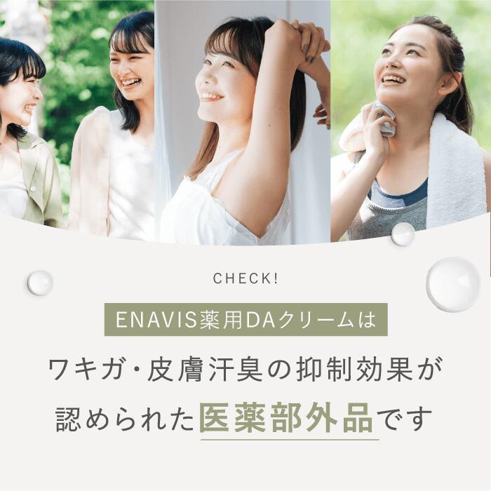 ENAVIS（エナビス） 制汗剤 ワキガ ワキガ対策 デオドラント 医薬部外