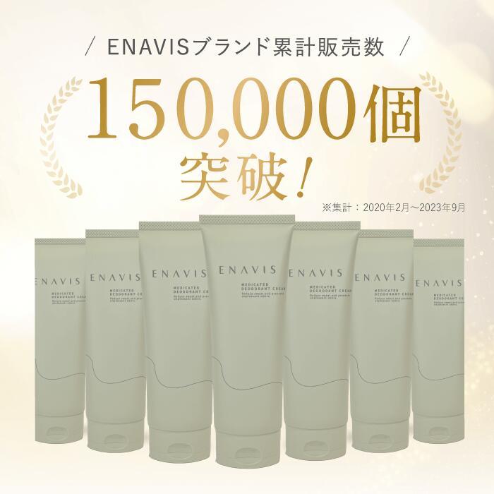 ENAVIS（エナビス） 《2本セット》制汗剤 顔 わきがクリーム ワキガ