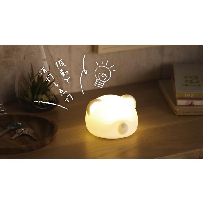 くまのぷにぷに タイマーライト タッチで点灯 : あったらいいな くまのぷにぷに タイマーライト タッチで点灯 : あったらいいな