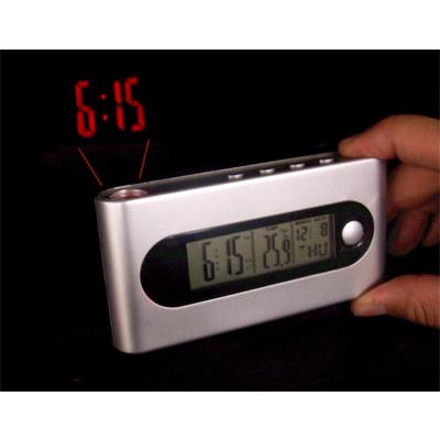 小島通商 プロジェクタークロック 〜スリム〜 機能満載デジタル表示