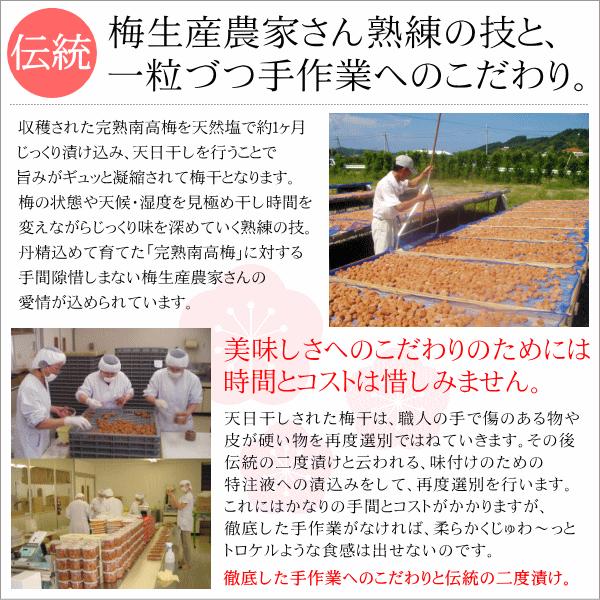 つぶれ梅（猿梅ひかえめ6％）1.2kg（400g&times;3パック） 訳あり 梅干し [紀州南高梅 くずれ梅 減塩 うめぼし 潰れ梅 梅干]