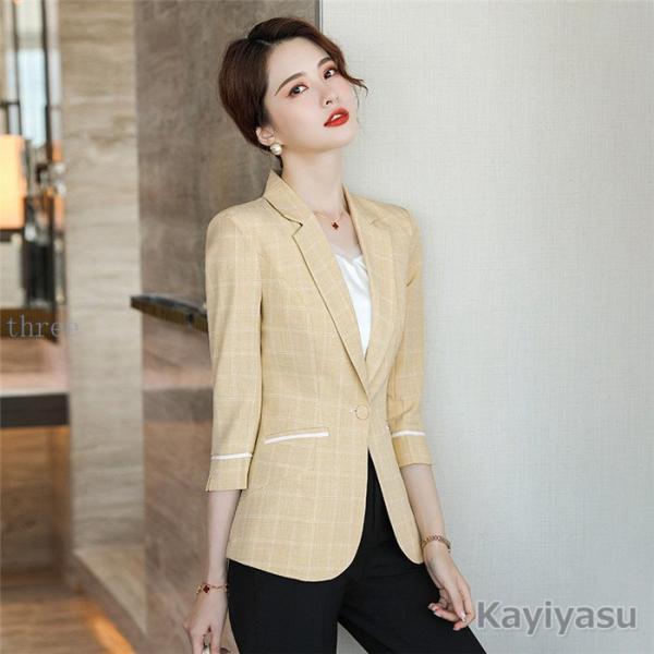 ランキング第1位ランキング第1位パンツスーツ レディース 七分袖 4色