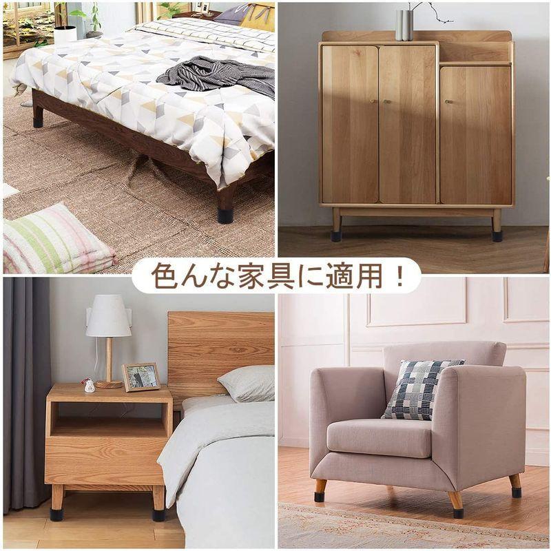 今日の超目玉】 テーブル ベッド こたつの高さ調整 高さ調節 60 50mm 4個セット 新品 テーブル・ベッド・こたつの高さ調整 60*50mm 4個セット