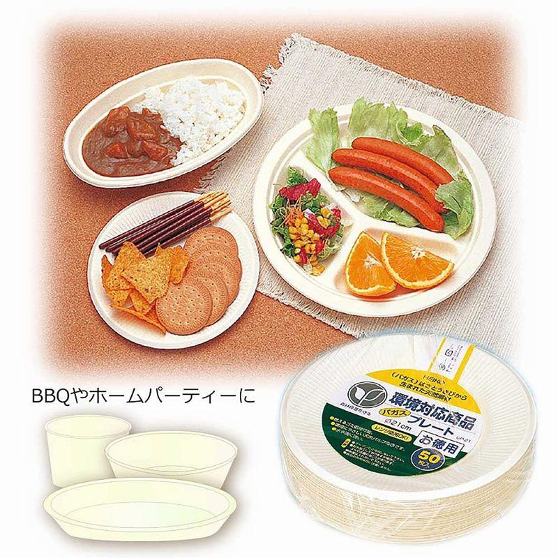 ケース販売HEIKO 丼容器 徳用バガスボウル GB-15 004466083 1ケース(50