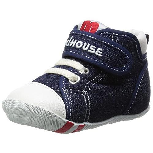 カタログギフトも 10 9373 971 ベビーシューズ ミキハウス Mikihouse 男の子 インディゴブルー 11 5cm 女の子 ベビーシューズ