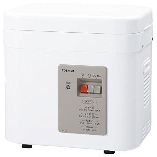 東芝 もちつき機 1升 2升用 グランホワイトtoshiba フッ素加工うす 抗菌ボイラー もちっ子 Afc 216 W 粉練りプレート付属 ラッキーハウス 練るときの粉漏れを防ぐ A B01mcua4tt