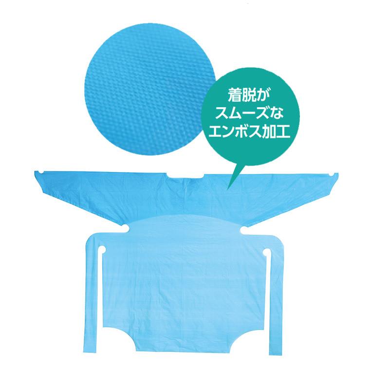 ビニール製エプロン10枚 袖付ビニールエプロン（10枚組）【宅配便】 : 手芸材料のお店 アン