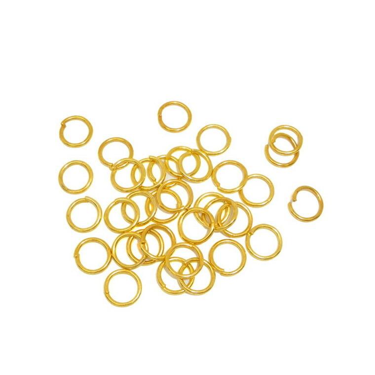 10mm 50個入 マルカン 丸カン 金メッキ 【ゆうパケット対応】 : 手芸