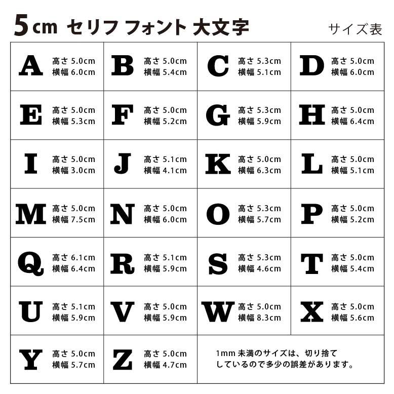 アクリル製 ゴールド ミラー 切り抜き文字 アルファベット 5cm アン