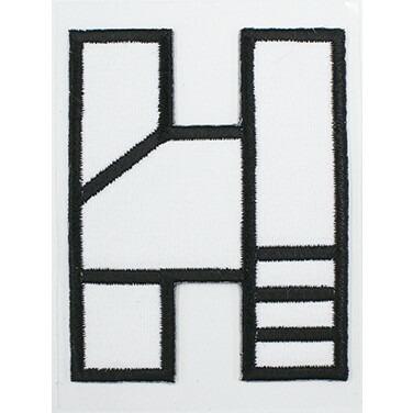 ぬりえワッペン ｈ 1個入 15 367 ゆうパケット対応 Kw 15 367 手芸材料のお店 アンシャンテ工房 通販 Yahoo ショッピング