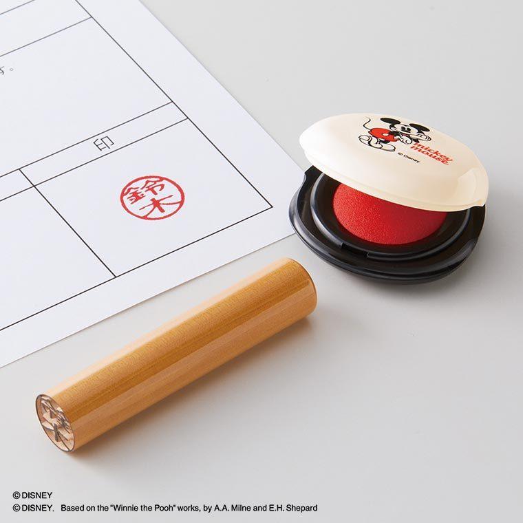 シヤチハタ プチ朱肉 ディズニー 1個入 全7種【ゆうパケット対応
