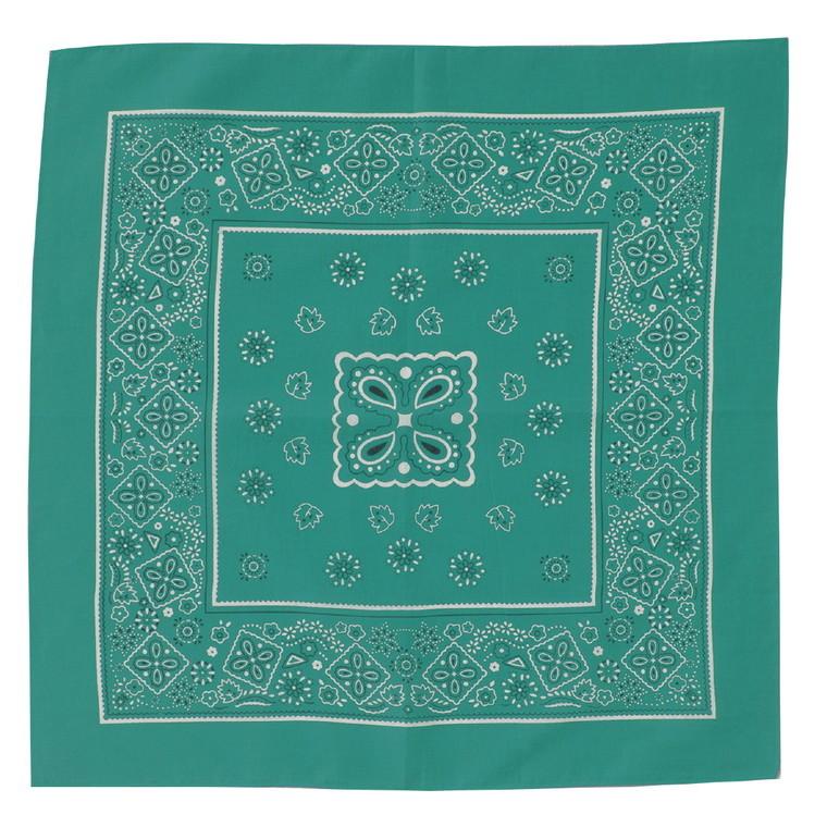 バンダナ 1枚入 青 白 赤 黄 緑 桃 紫 黒 オレンジ 濃青【ゆうパケット