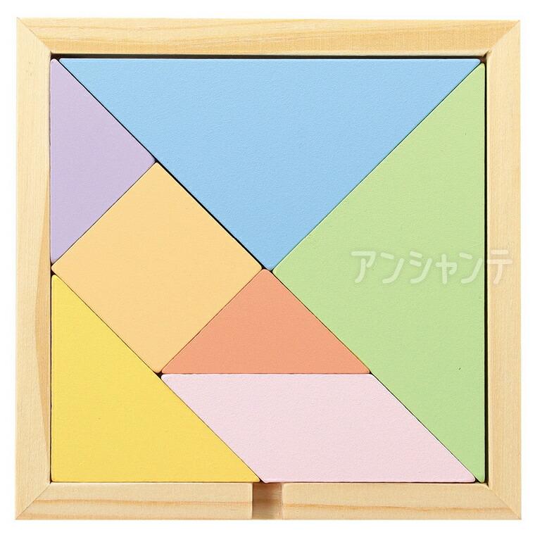 木製タングラムパズル 1個入【ゆうパケット対応】 : 名入れ記念品の店