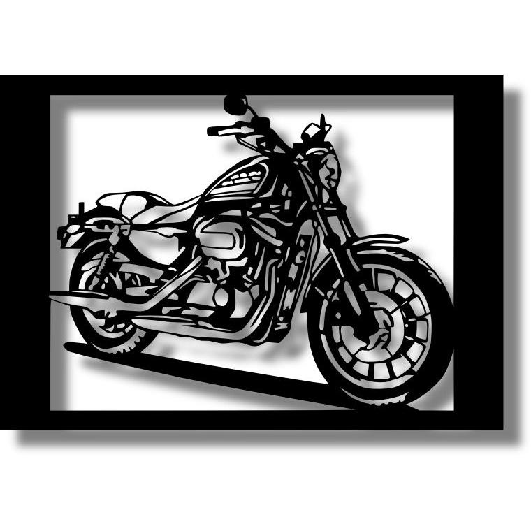 切り紙屋 ハーレー ダビッドソン Harley Davidson スポーツスターxl8r の切り絵 サイズ メーカ直送品 B4 006 名入れ記念品の店アンシャンテラボ 通販 Yahoo ショッピング