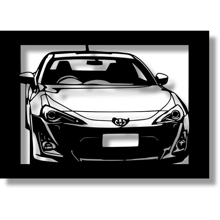 切り紙屋 トヨタ Toyota 86の切り絵 1 サイズ 車 手作り作品 モチーフ インテリア 飾り 展示 アート 紙 ペーパー メーカ直送品 C4 028 アンシャンテマーケット 通販 Yahoo ショッピング