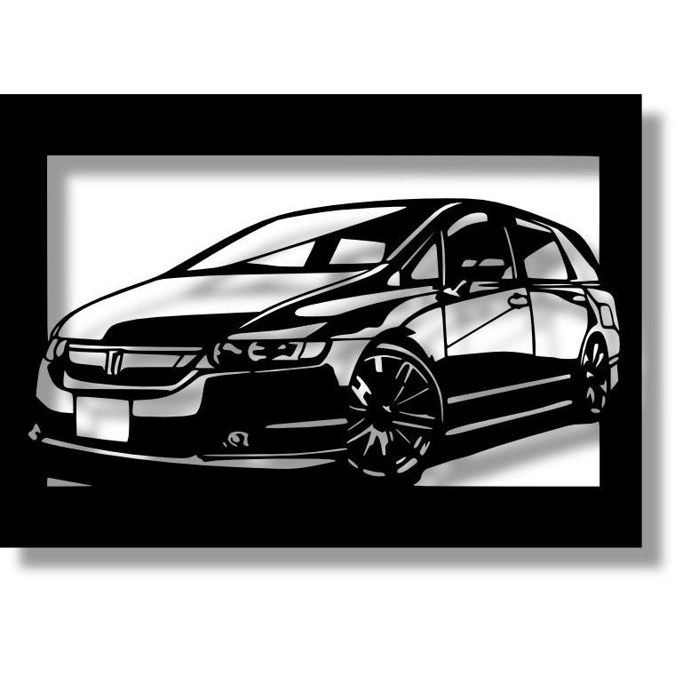 切り紙屋 ホンダ Honda オデッセイ の切り絵 サイズ 車 手作り作品 モチーフ インテリア 飾り 展示 アート 紙 ペーパー メーカ直送品 C4 042 アンシャンテマーケット 通販 Yahoo ショッピング