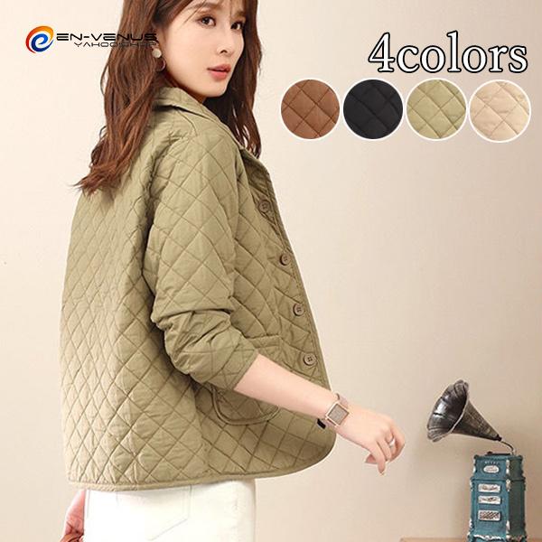 ダウンコート レディース ライトアウター インナーダウン 中綿ジャケット キルティングジャケット 冬服 保温 防寒 大きいサイズ 着痩せ 30代 40代 50代 人気商品