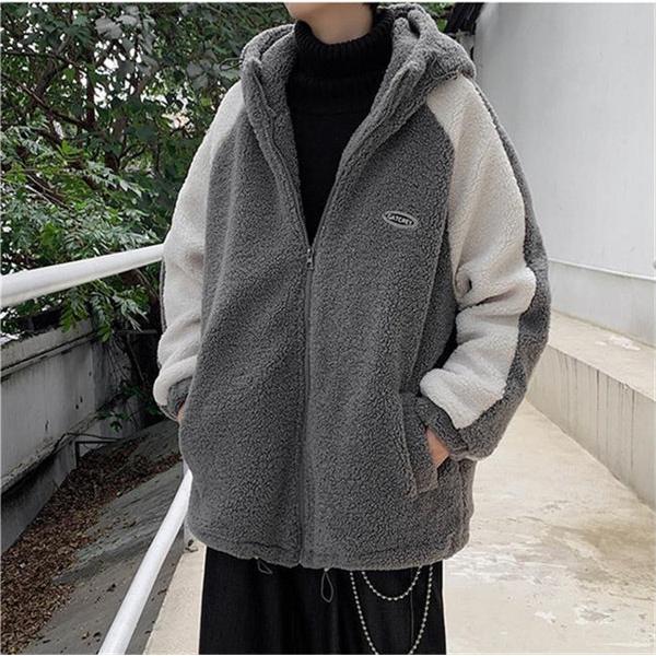 ボアパーカー ボアジャケット メンズ ボアブルゾン フリースジャケット