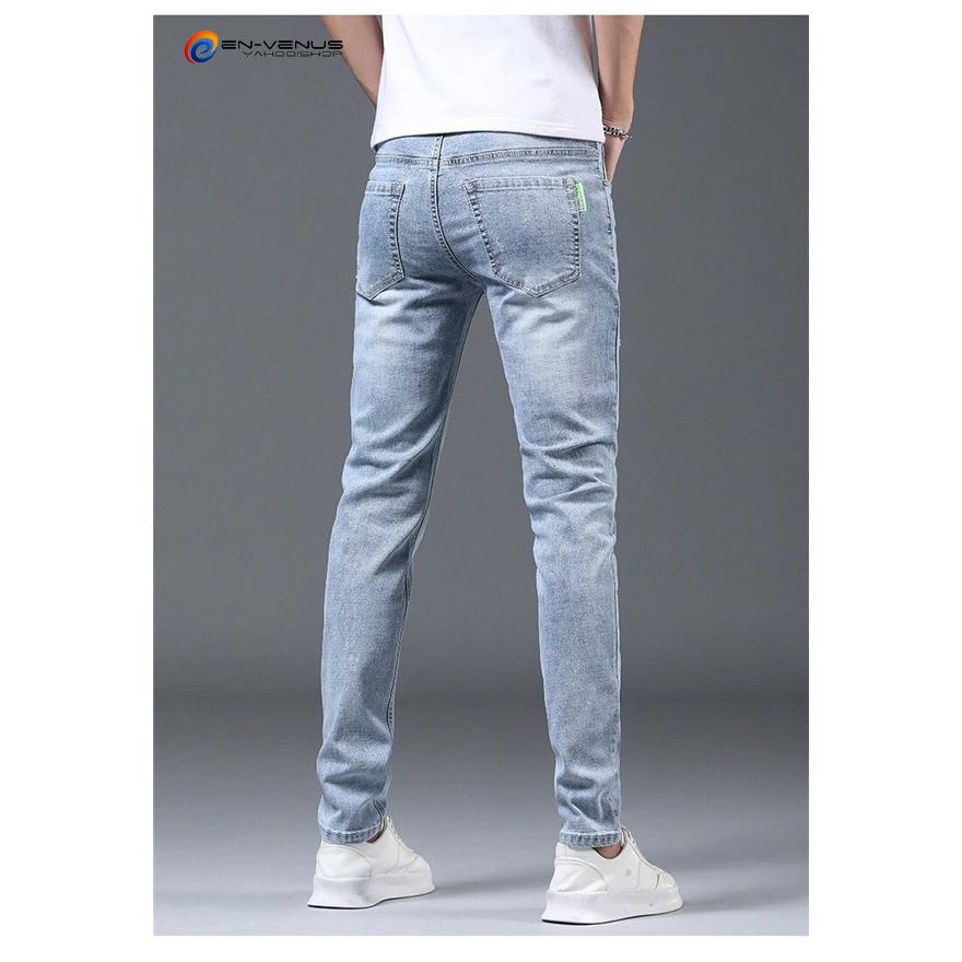 スキニー デニムパンツ メンズ スリム ストレッチ スキニーパンツ