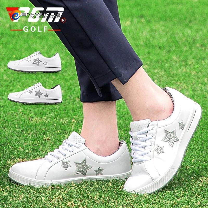 ゴルフシューズ レディース 星柄 防水 スパイクシューズ スポーツシューズ Golf 運動靴 軽量 幅広 スニーカー 女性用 通気 滑り止め  ゴルフ用品 アウトドア :enxiez123:enchanted venus - 通販 - Yahoo!ショッピング