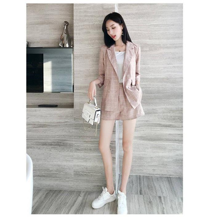 スーツ レディース ビジネススーツ クールビズ 通勤 就活 面接 カジュアル 大きいサイズ 小さいサイズ 2点セット 七分袖 ショーツ セットアップ Loco Enchanted Venus 通販 Yahoo ショッピング